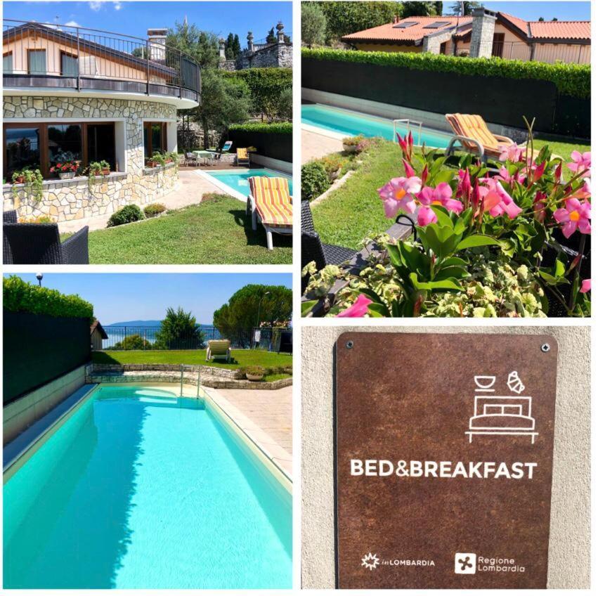 Bed and Breakfast Il Sasso Bianco Comerio Esterno foto