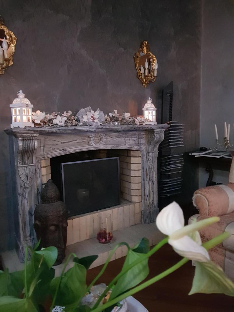 Bed and Breakfast Il Sasso Bianco Comerio Esterno foto